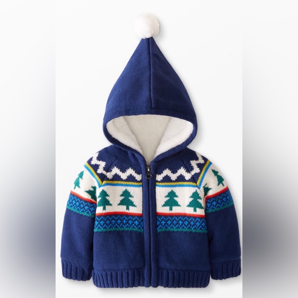 Hanna Andersson Baby Gnome Sweater Jacket